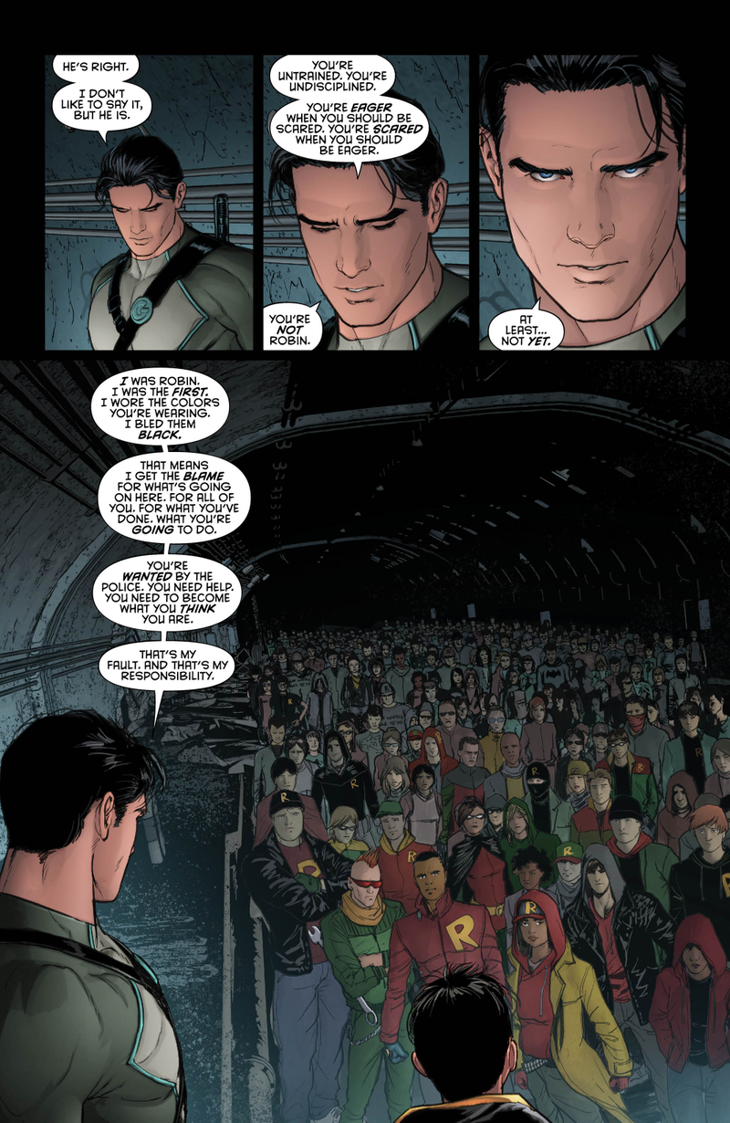 Illustration for article titled Exclusive DC preview: Robin School is in session in Grayson’s “Robin War” tie-in